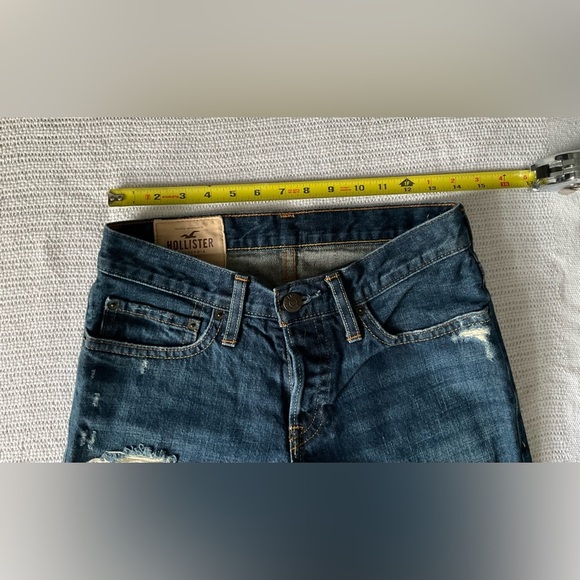 Hollister Slim Blue Distressed Jeans - Picture 5 of 8